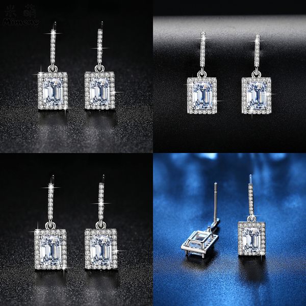 

inlaid with ears nail concise zircon earring stud earrings designer ohrringe channel women earrings luxury designer brand, Silver