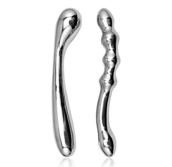 Grânulos de Aço Inoxidável Quatro Metal Butt Anal Plug Bolas Vaginais Plugs Adult Game Sex Toys