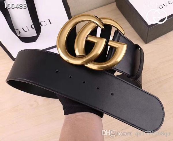 

2019 new girdle european and american wide belt lady belt fashion versatile coat skirt decorative fashion pin buckle black belt, Black;brown