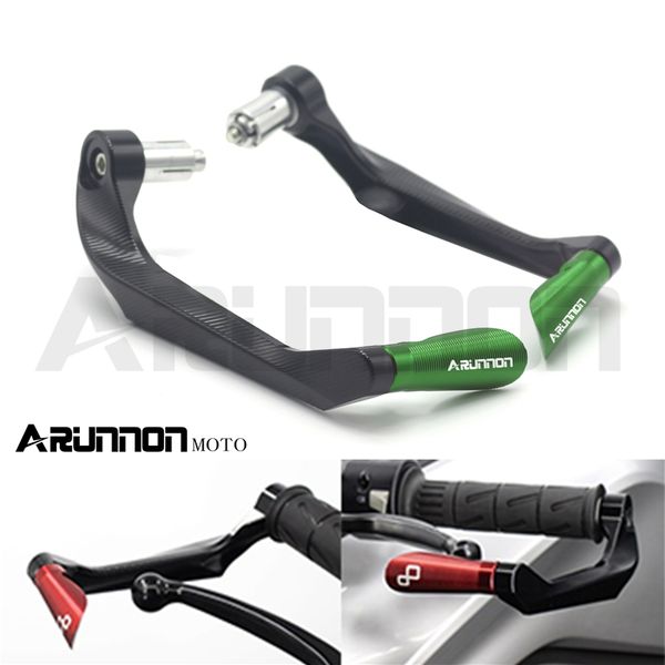 

for ninja 250 300 400 650 1000 zx-6r zx-10r motorcycle cnc handlebar grips guard brake clutch levers guard protector