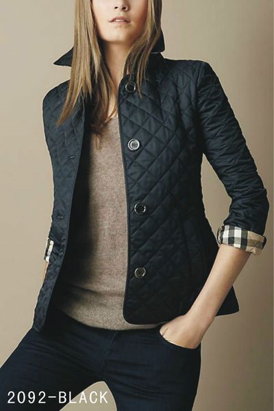

fashion- women fashion england short thin cotton padded coat/brand designer jacket for women size s-xxl ski down coats black, Black;brown