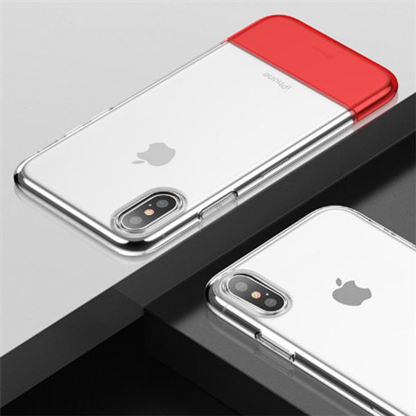 

pc + tpu hybrid case for iphone xs fashion transparent silicone case for iphone xs xs max xr 2018 phone accessories cover