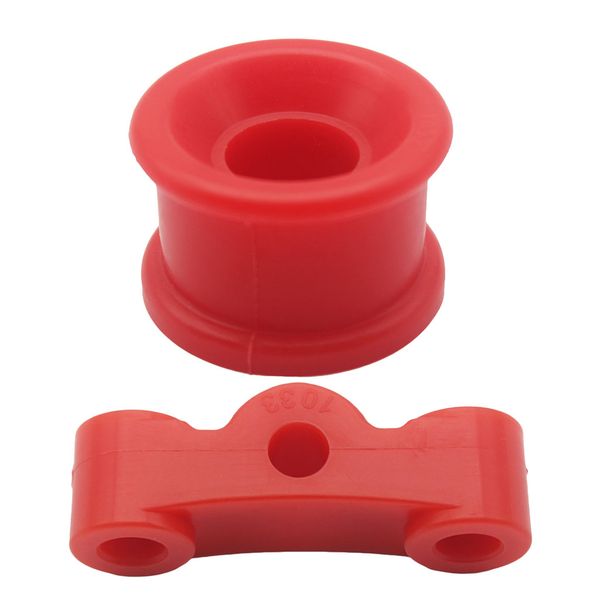 

polyurethane shifter bushings for civic b series b16 b18 b20 red