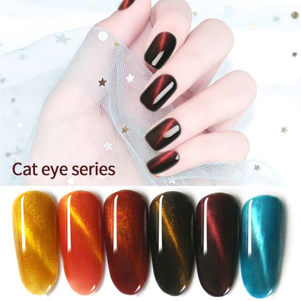 

10ml 3d cat eye nail polish magnetic ptherapy gel nail polish for art fashion girls