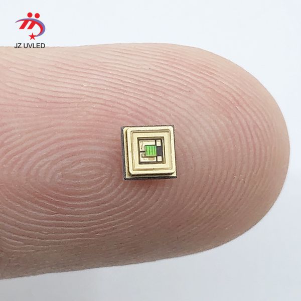 

275nm 12mw uvc led lamp beads for uv disinfection equipment 265nm 285nm smd 3535 chip led deep violet ultraviolet light 6v100ma