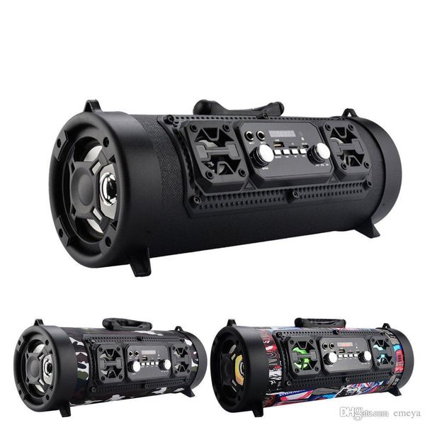 

new ch-m17 portable outdoor bluetooth speaker wireless multifunctional tf card surround sound speaker with microphone