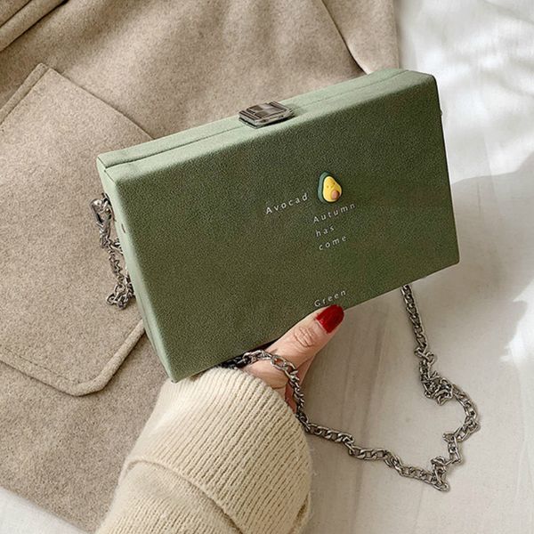 

сладкие девушки милого мешка плечо повелительницы вскользь малая цепь crossbody сумка для женщин моды box дня сцепление сумка sac a main