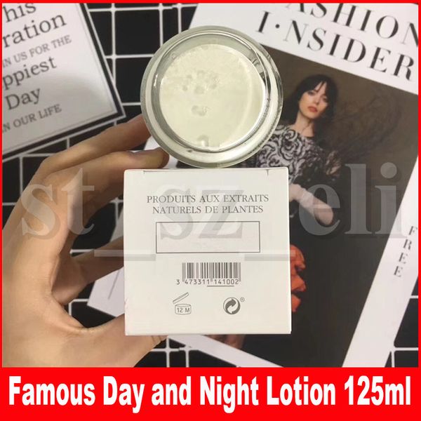 

famous face skin care day and night all skin types lotion 4.2 fl. oz. 125ml rich facial cream, White