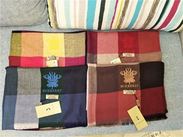 

brand scarf for men 2018 winter brand knitting pure cotton design scarfs mens long scarves reversible size 180x70cm, Blue;gray