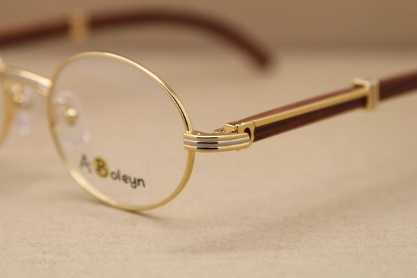 Großhandelsrahmen-Brillenrahmen für Damen- oder Herren-Holzbrillenrahmen. Rahmengröße: 53-22-135 mm