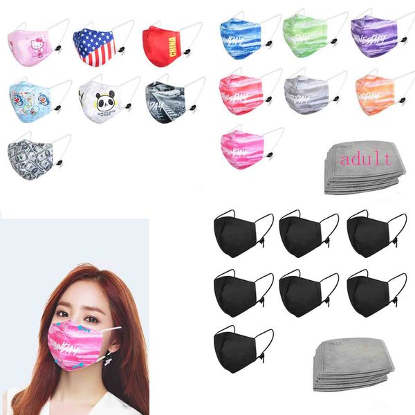 

face mask non-cotton mask pm2.5 dustproof three-dimensional breathable protection washable hanging ear type masks