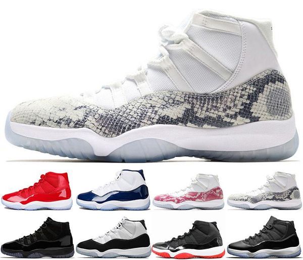 

drake 11 navy pink snakeskin 11s concord 45 men women basketball shoes cap and gown bred platinum tint mens designer sport trainer sneakers