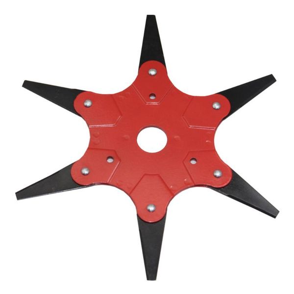 

tools accessories professional durable for lawn mower cutter outdoor six blade alloy grass trimmer head weeding garden