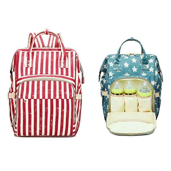 

2019 new waterproof diaper bag for mommy maternity nappy backpack stroller baby organizer nursing changing mother bag to care