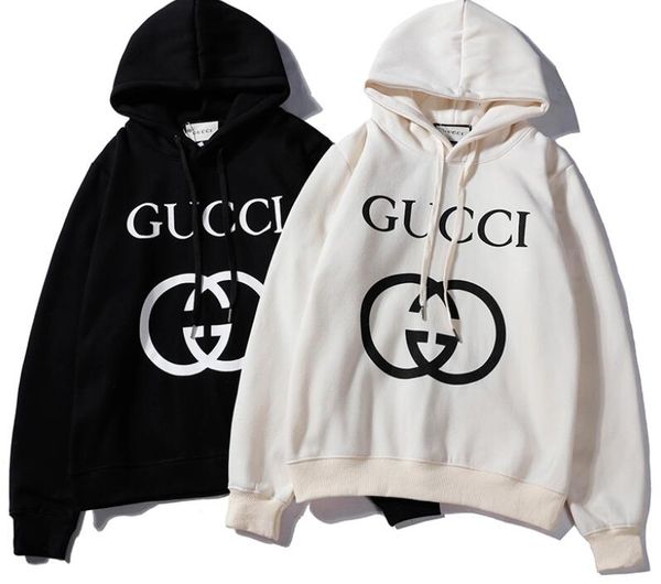 

2019 men women hoodie knaye red green triped weat hirt male printed pullover weater long leeve port wear, Black