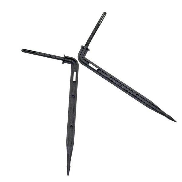 

200 шт практическая капельное орошение излучатель цветы изогнутые arrow arrow водосбережение micro капельного орошения сада оборудование y20