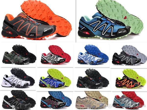 

speed ​​cross 3 cs iii спортивные кроссовки мужчины камуфляж открытый удобный мужской без пробежки обувь обувь обувь сша 7-115