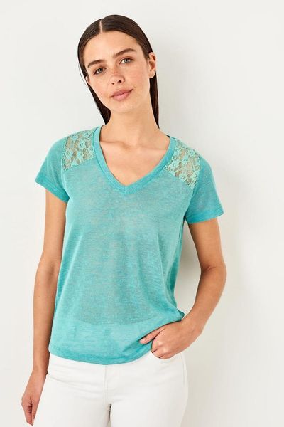 

trendyol mint embroidery detail knitted blouse twoss19xu0037, White