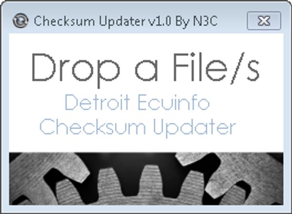 

detroit diesel ecu info checksum updater v1.0