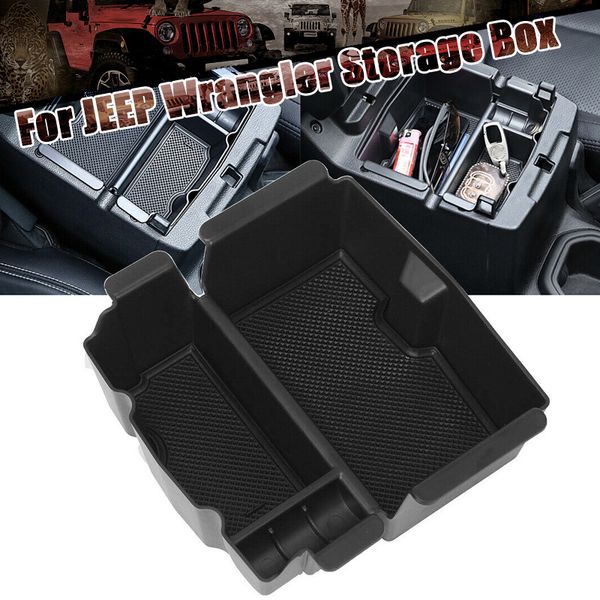 

center console organizer tray for wrangler jl 2018 2019 armrest storage box m8617