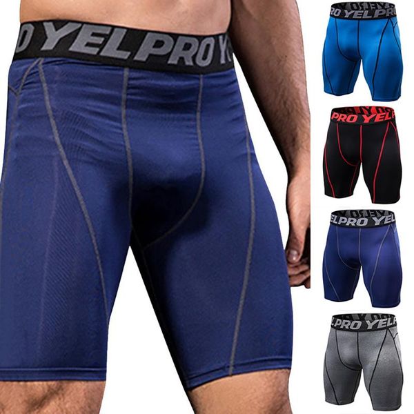 

sfit summer men running shorts quick-drying camouflage printed gym fitness shorts trousers jogging compression tight 2020, Black;blue
