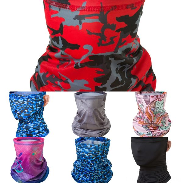 

zm10l new men women bike masks magic scarf head band outdoor neck warmer cycling riding bicycle sports face mask head scarf scarves, Black