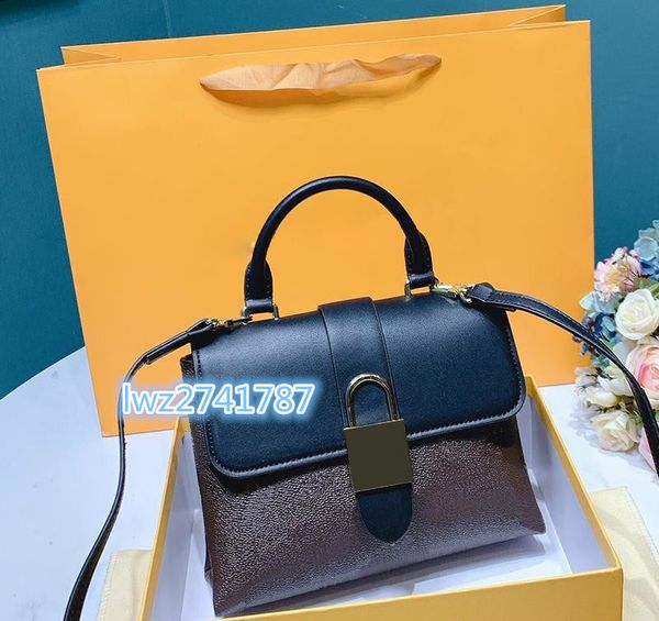 

fashion serial number inside women bag shoulder bag messenger bag handbag real leather with strap