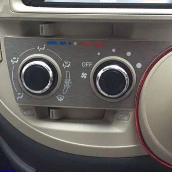 

3 pcs car switch knob heater climate control air conditioning a/c buttons cover for wilo