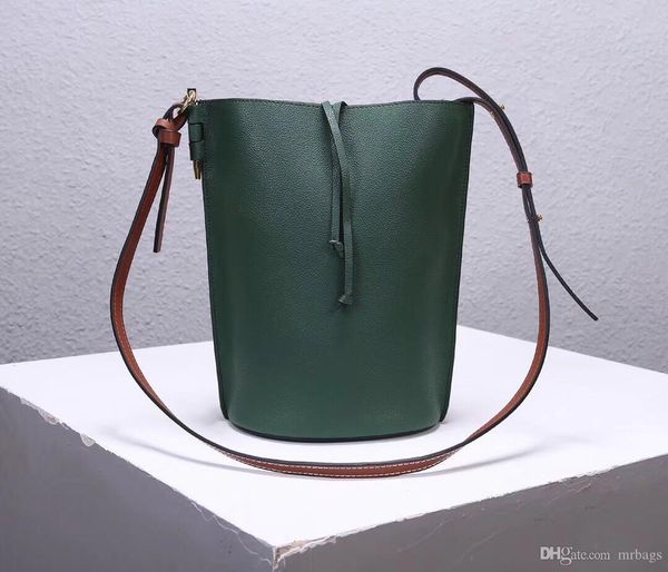 

lady bucket bag high-end custom luxury designer cross body bag fashion casual style adjustable leather shoulder strap