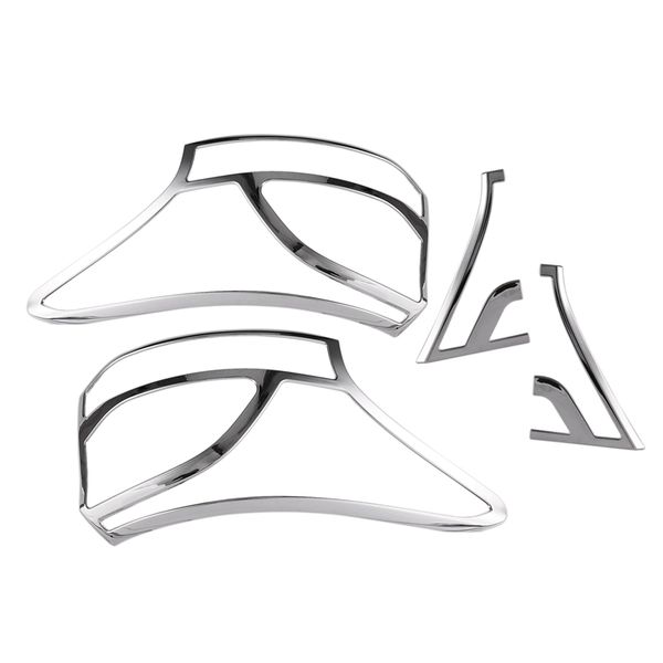 

abs headlight lamp cover trim 4pcs/set for 2013 mitsubishi outlander