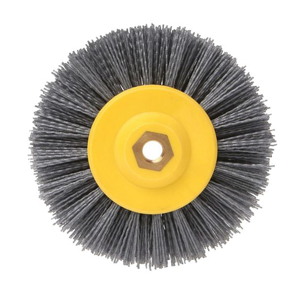 

1x abrasive wire polishing brush wheel m14 for furniture antiquing grinding