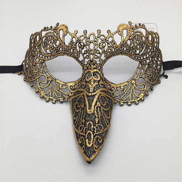 

woodpecker lace mask halloween masquerade performing mask wholesale