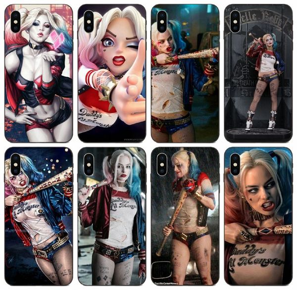

[tongtrade] the role of batman harley quinn case for apple iphone 11 pro x xs max 8p 7p 6p galaxy a10 a10e a10s huawei y6 xiaomi 8 tpu case
