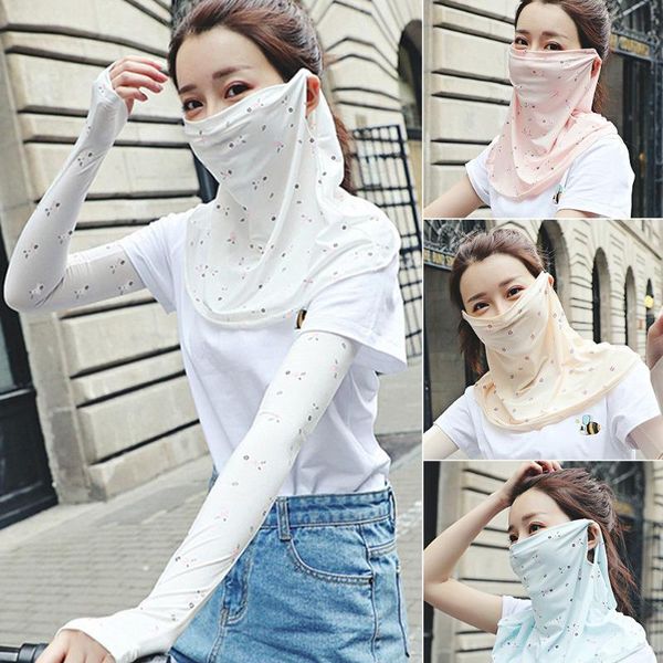 

fabric mask dust mask protective dustproof sunscreen print silk scarf masks mouth fabric dust cartoon face dustproof#3, Black