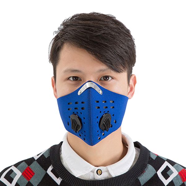 

cycling mask bike bicycle face mask wind cold proof masks outdoor sports face, Black