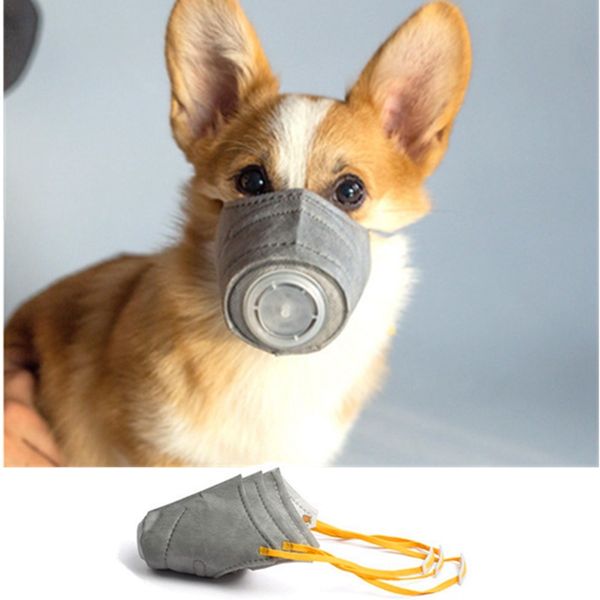 

pet mask valve pet supplies dust dog anti-fog mask protective mask pm2.5 filter anti dust gas pollution muzzle anti-fog haze masks for dogs