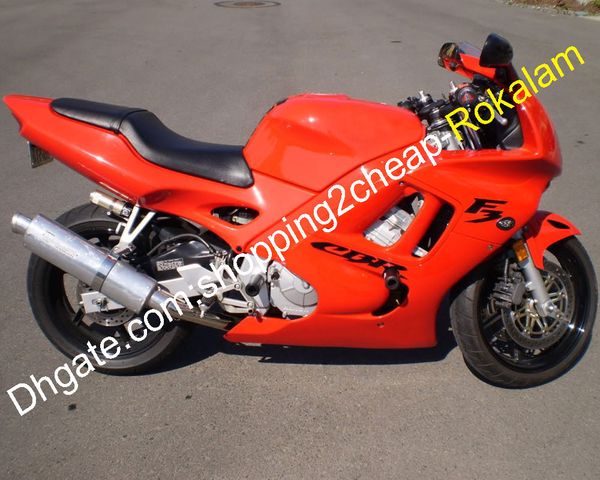 

f3 fairings kits for honda moto shell cbr600 cbr 600f3 cbr600f cbr600f3 1997 1998 97 98 red bodywork complete fairing set