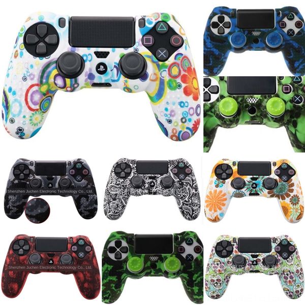 

x8kwr 9 1 шипованные силиконовые анти-скольжения чехол контроллер чехол кожи для sony для playstation контроллер dualshock 4 для ps4 ds4, и