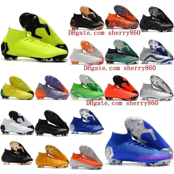 

2019 мужские футбольные бутсы mercurial superfly vi 360 elite neymar fg soccer shoes outdoor cr7 футбольные бутсы ronaldo scarpe da calcio h