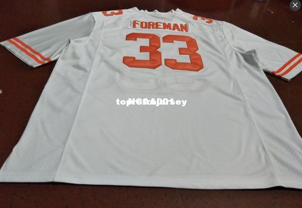 

men #33 d'onta foreman texas longhorns alumni college jersey xs-6xl or custom any name or number jersey, Black;red