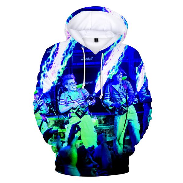 

2019 new arrival ghostbusters 3d hoodie men/women funny fashion ghost busters 3d hoodie harajuku hooded sweatshirt oversized, Black
