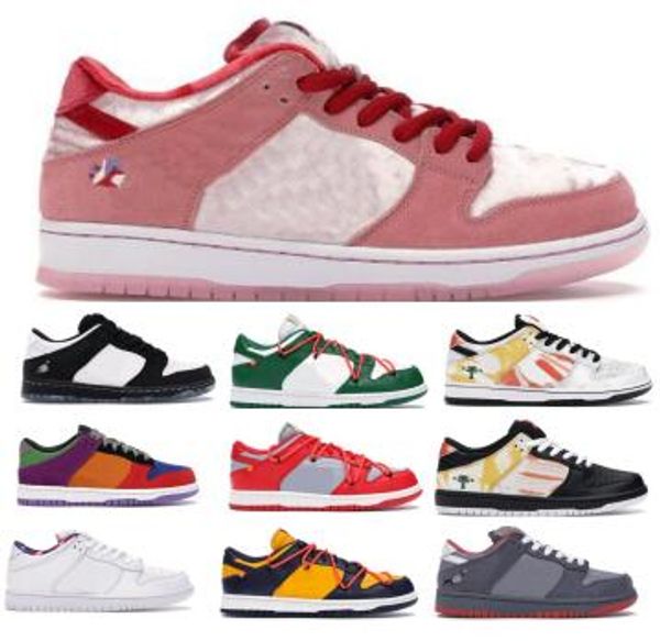 

sp dunk low off strangelove skateboards staple panda pigeon raygun tie dye viotech pink men women designer trainers basketball shoes sneaker