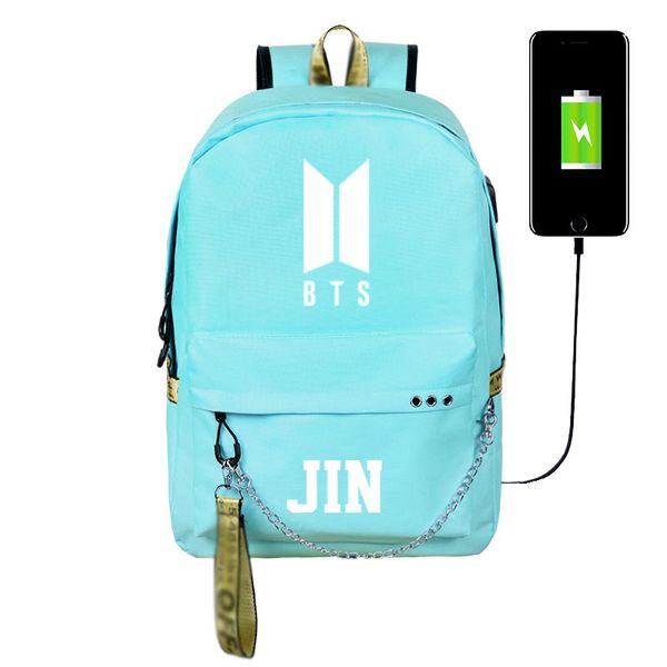 

usb women backpack fashion letters print school bag boy and girl school bag fashion pendant mochilas y200706