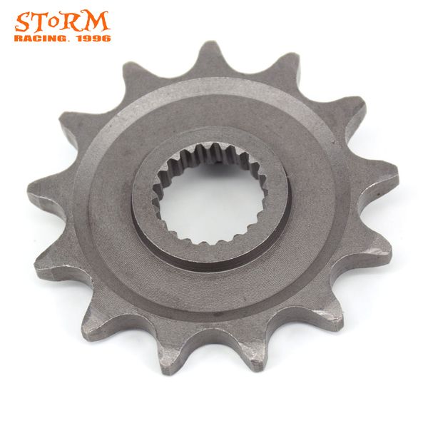

motorcycle 13 14t engine front chain sprocket for cr125r 2004 2005 2006 2007 crf250r crf250x 2004-2016 motocross dirt bike