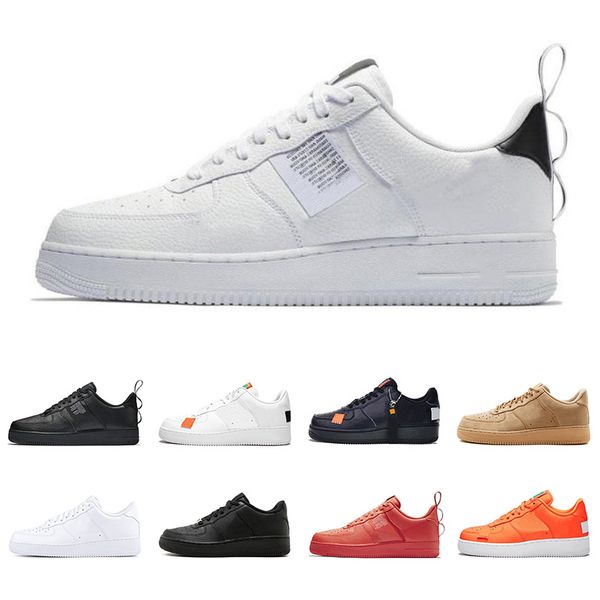 

classic 1 utility black white red dunk men women casual shoes high low cut wheat skateboard designer sneakers sports size 36-45