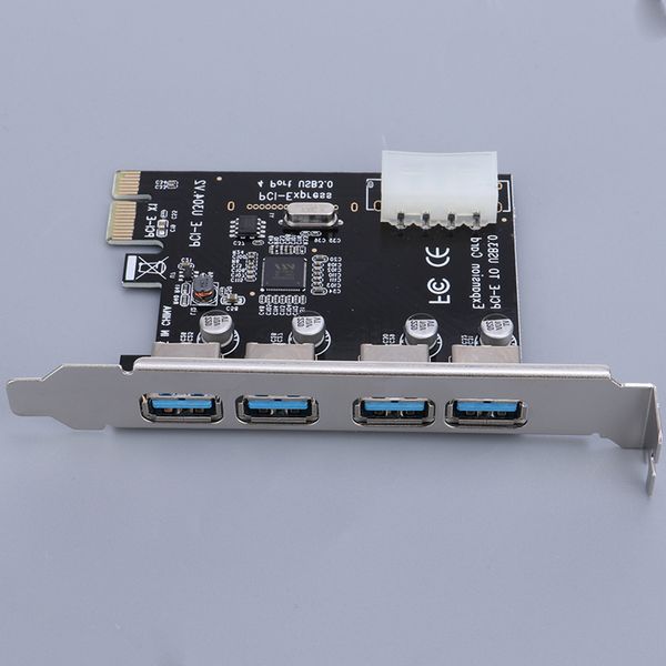 

pci-e usb 3.0 hub adapter 4-port pci expansion card 5gbps data port