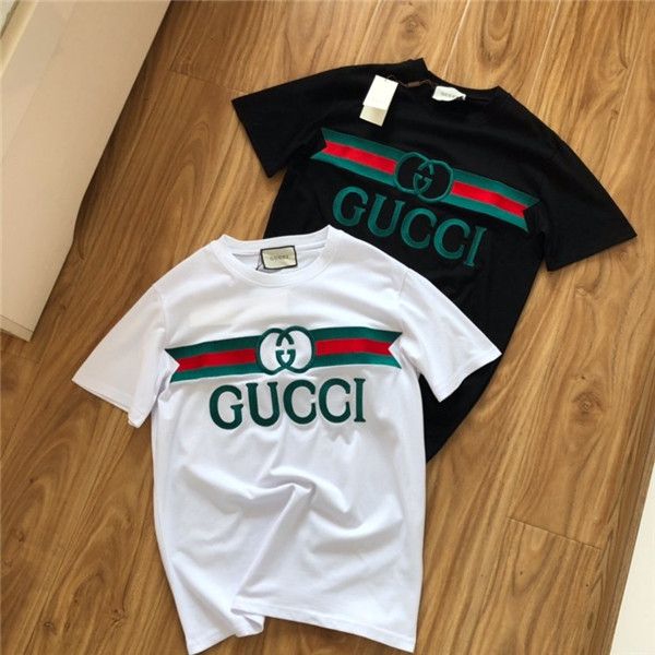 

20fw summer luxury guqi tshirts for men women fashion letters printing t shirt mens tee italy brands short sleeve shirt 2.13, Gray;blue