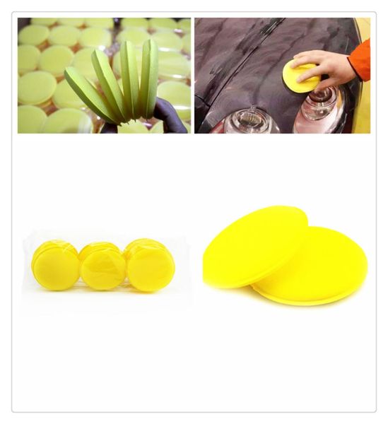 

car modeling wax foam sponge yellow pad cleaning anti-mite for glc63 gla45 gla g650 e63 e-class a170