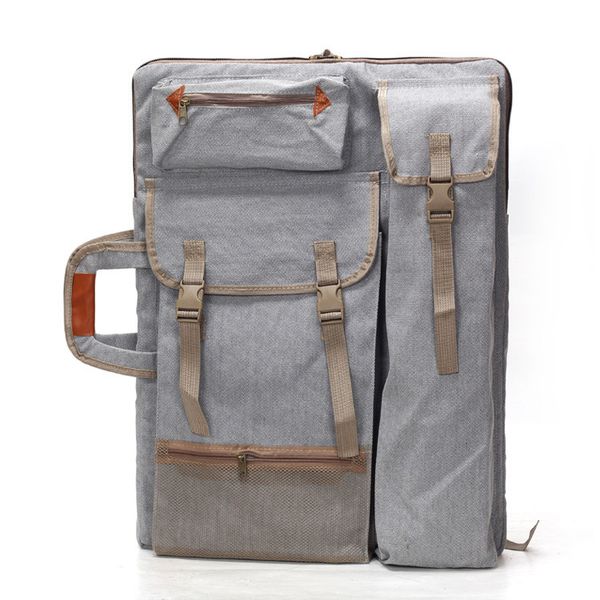 

sketch bag / multi-function canvas drawboard bag / art supplies painting supplies storage student