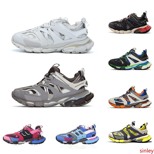 

2020 платформа 3м track mens 3,0 тройной s повседневная обувь тройной черный желтый мужчины женщины беговая дизайнер спорт кроссовки 36-45